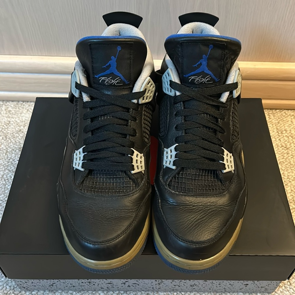 Men’s Air Jordan 4 (Four) Retro Motorsports Alternate (Size 12) -Good Condition!